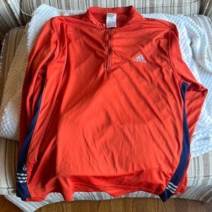 Adidas Climalite quarter zip running shirt. Like new